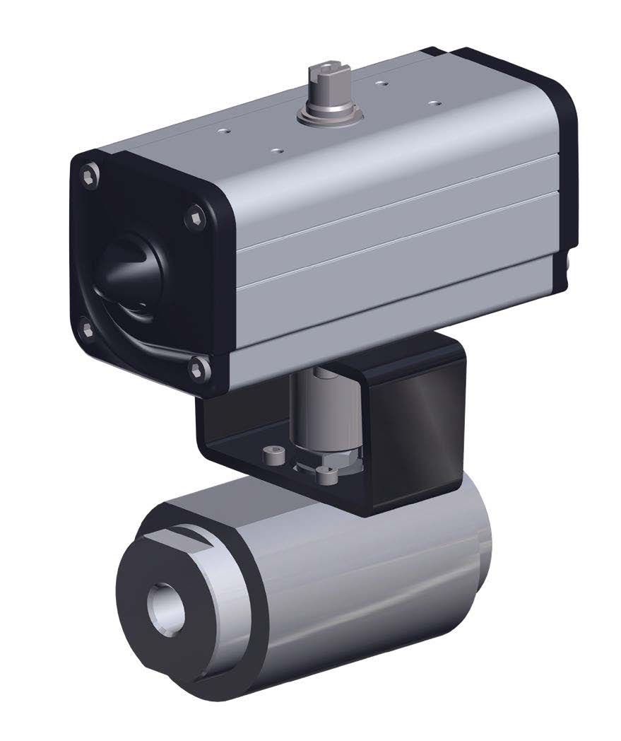 H2 Invictus - ball valve PN700 for hydrogen